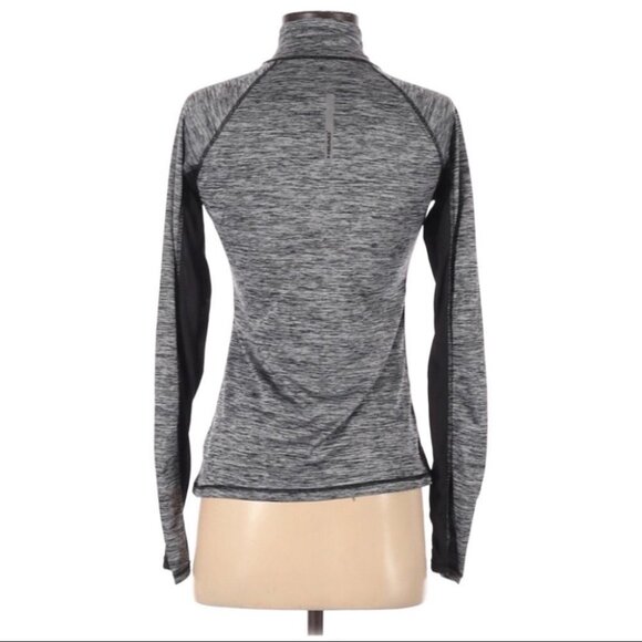 HEAD Half Zip Gray & Black Athletic Pullover - Picture 5 of 10